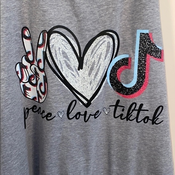 Tik Tok Tank size Large Racerback - Picture 2 of 4